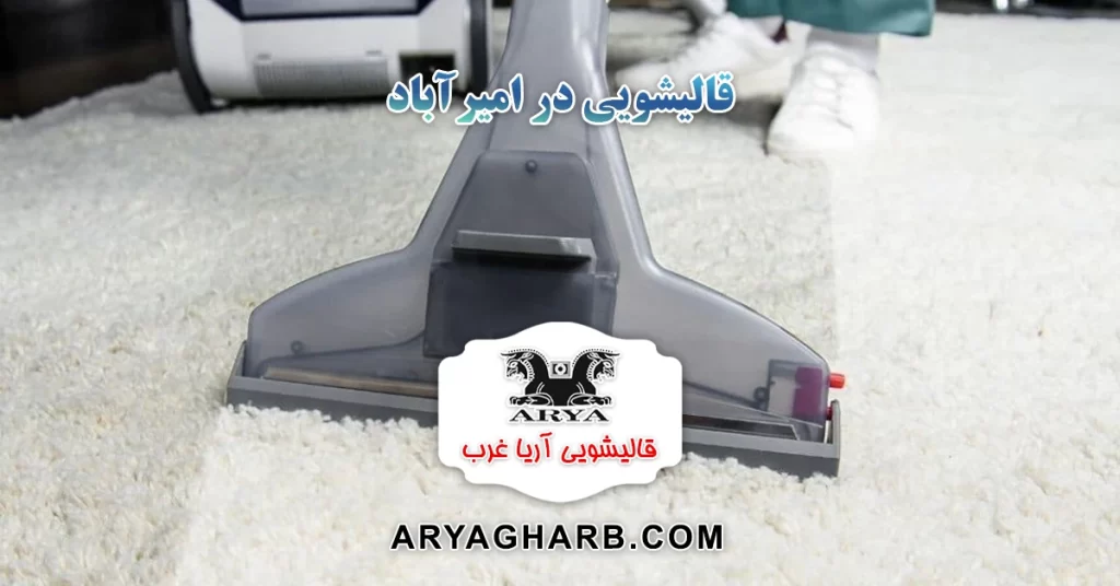 قالیشویی در امیرآباد
