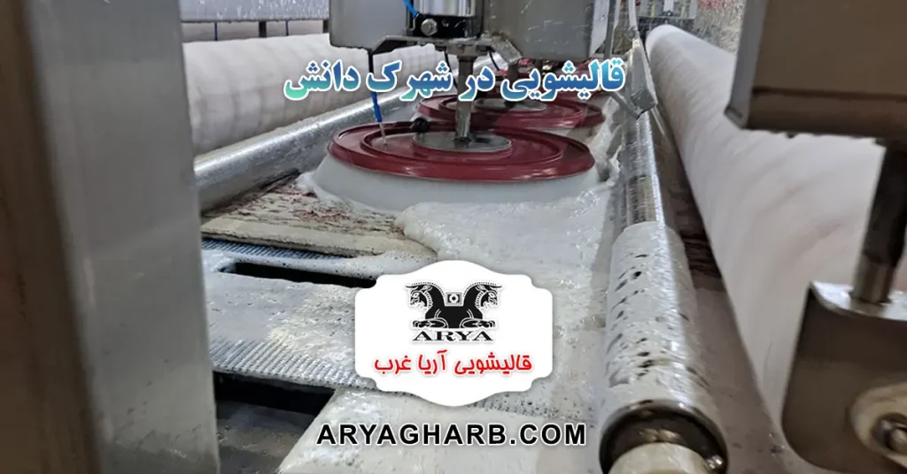 قالیشویی در شهرک دانش