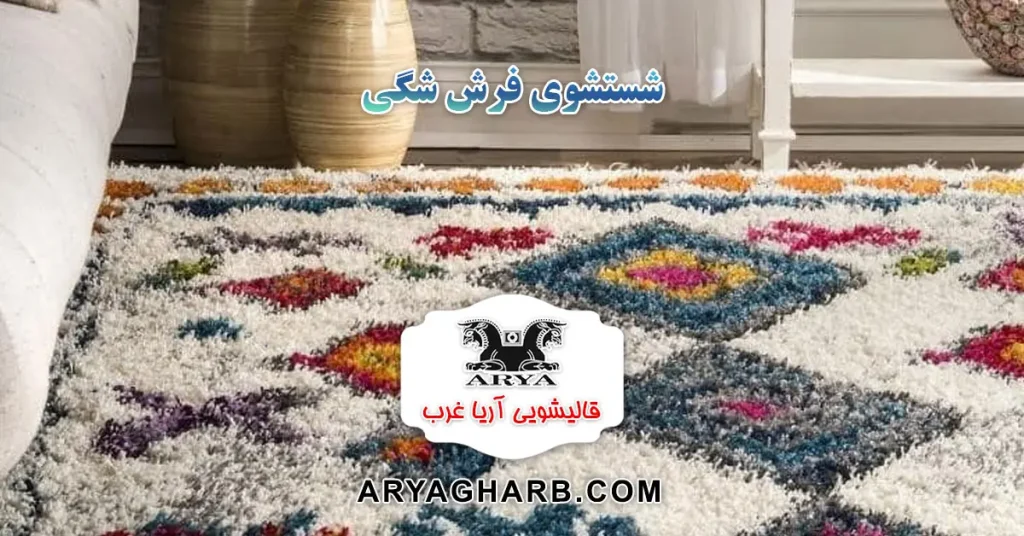 شستشوی فرش شگی