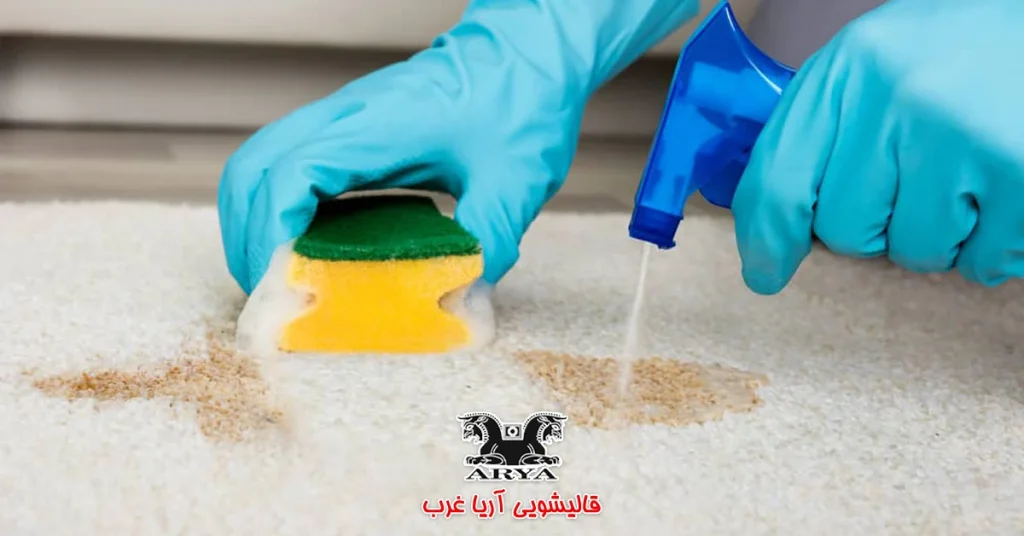 بهترین محلول‌ها برای پاک کردن لکه رنگ مو از روی فرش 